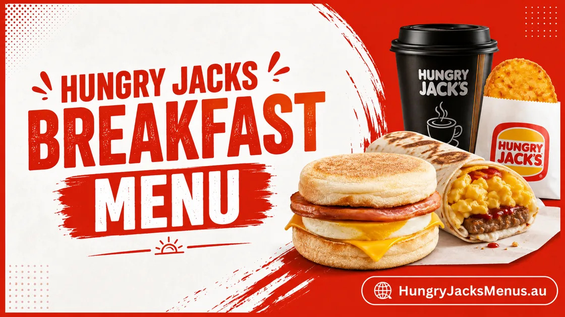 hungry jacks breakfast menu