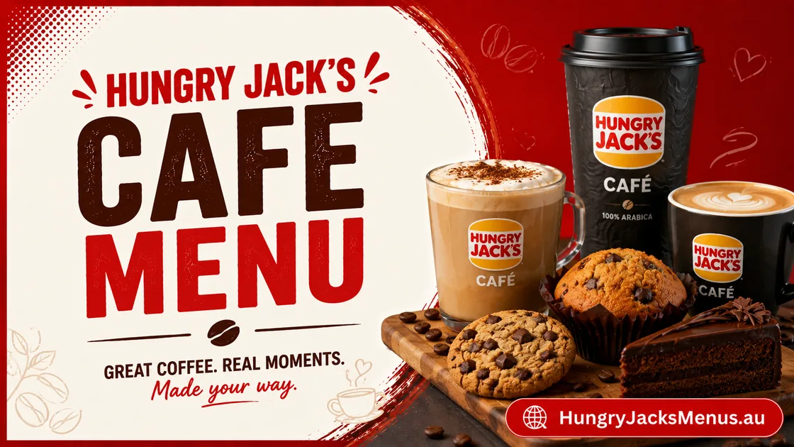 hungry jacks cafe menu