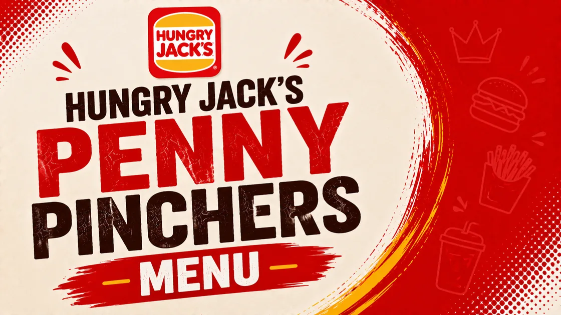 hungry jacks penny pinchers menu