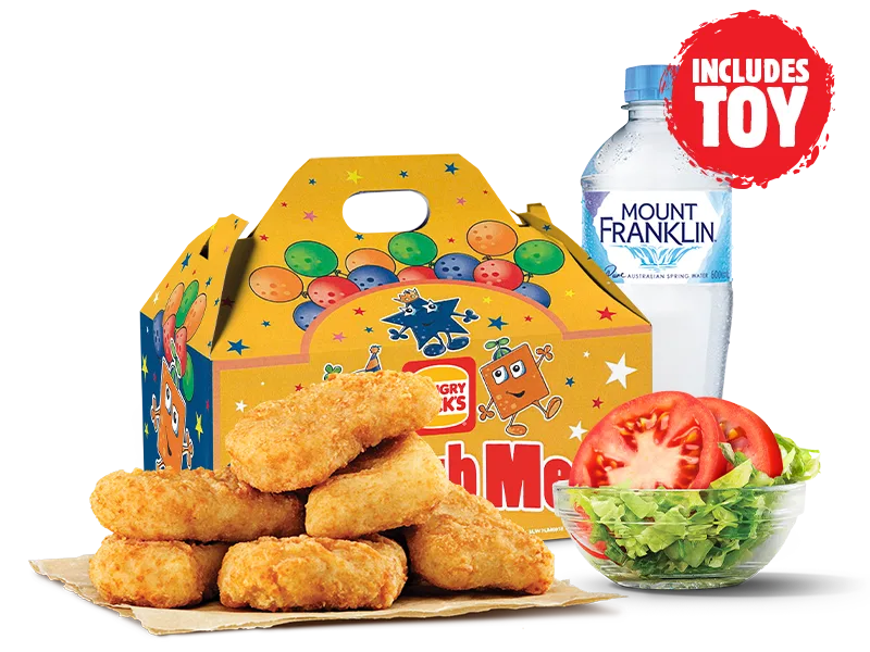 Hungry Jack's 6 Nuggets Kid's Pack