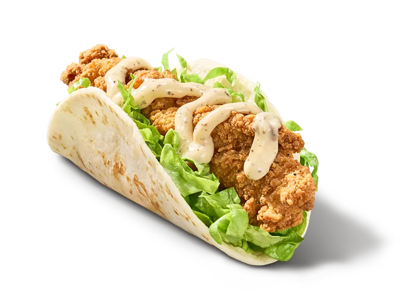 Hungry Jack's Creamy Pepper Tender Snack Wrap
