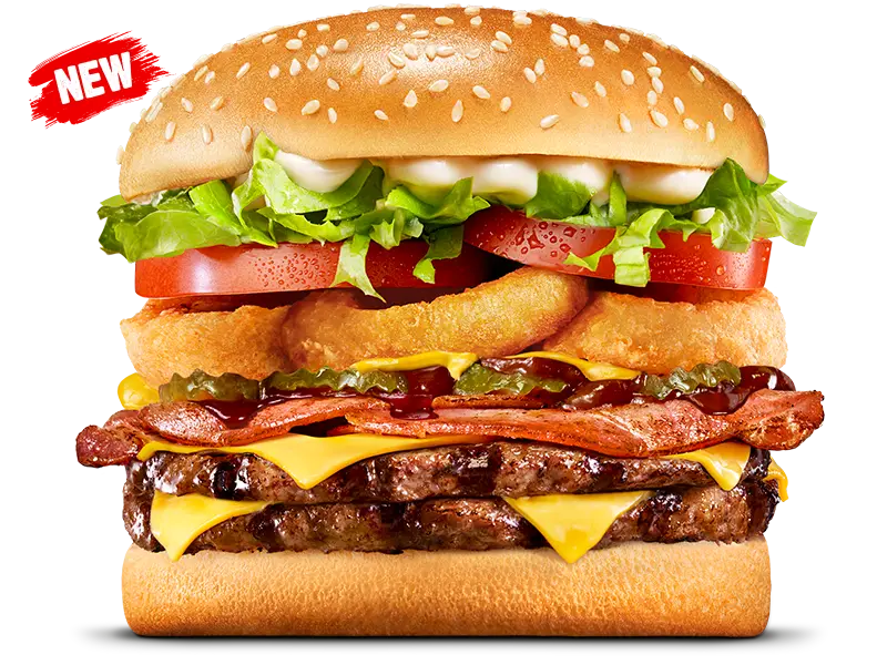 Hungry Jack's Double Cowboy Whopper