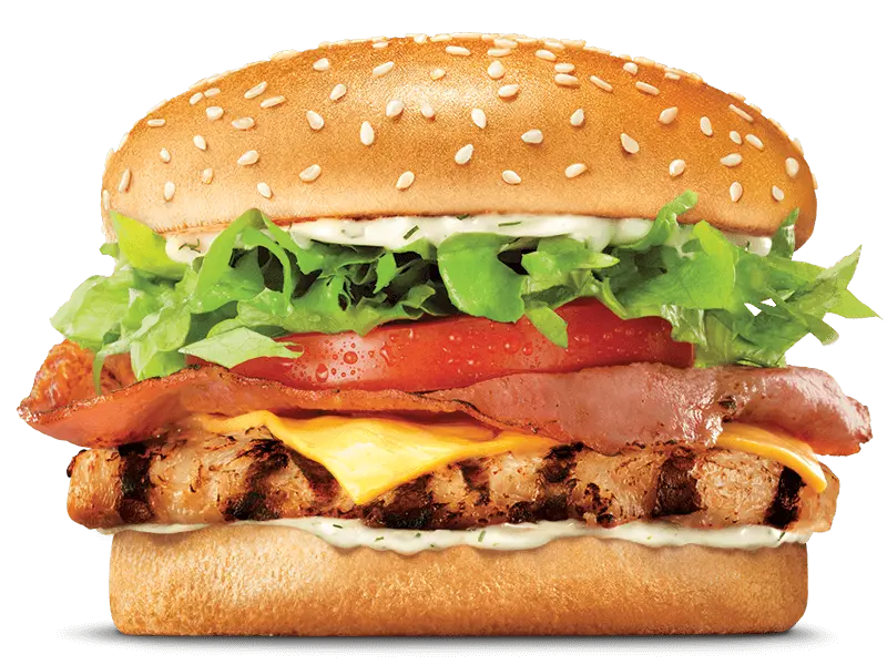 Hungry Jack's Grilled Chicken with Bacon & Cheese