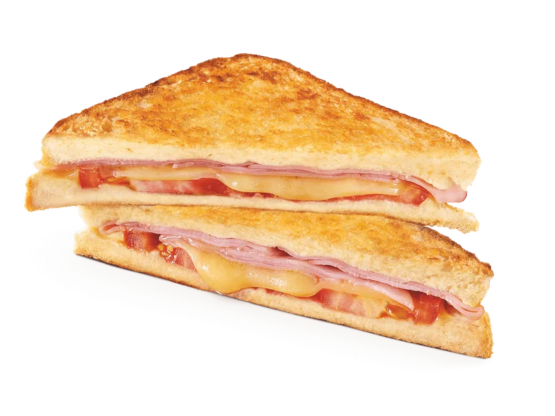 Hungry Jack's Ham Cheese & Tomato Toastie