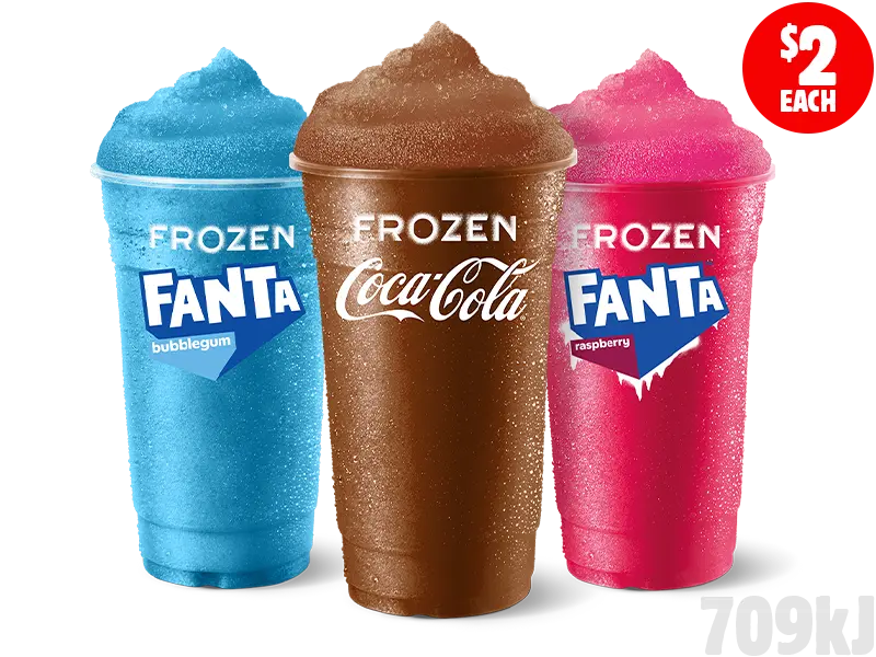 Hungry Jack's Large Frozen Drinks