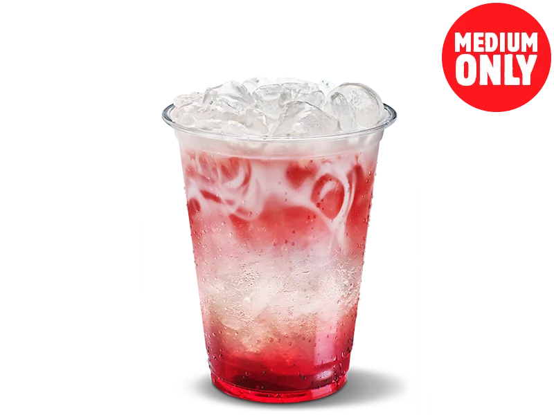 Hungry Jack's Strawberry Dream with Creamer