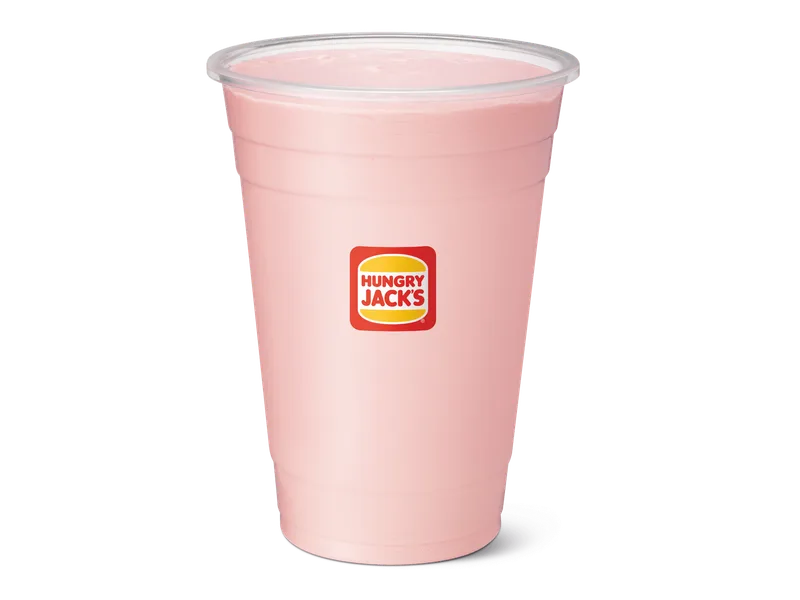 Hungry Jack's Strawberry Shake
